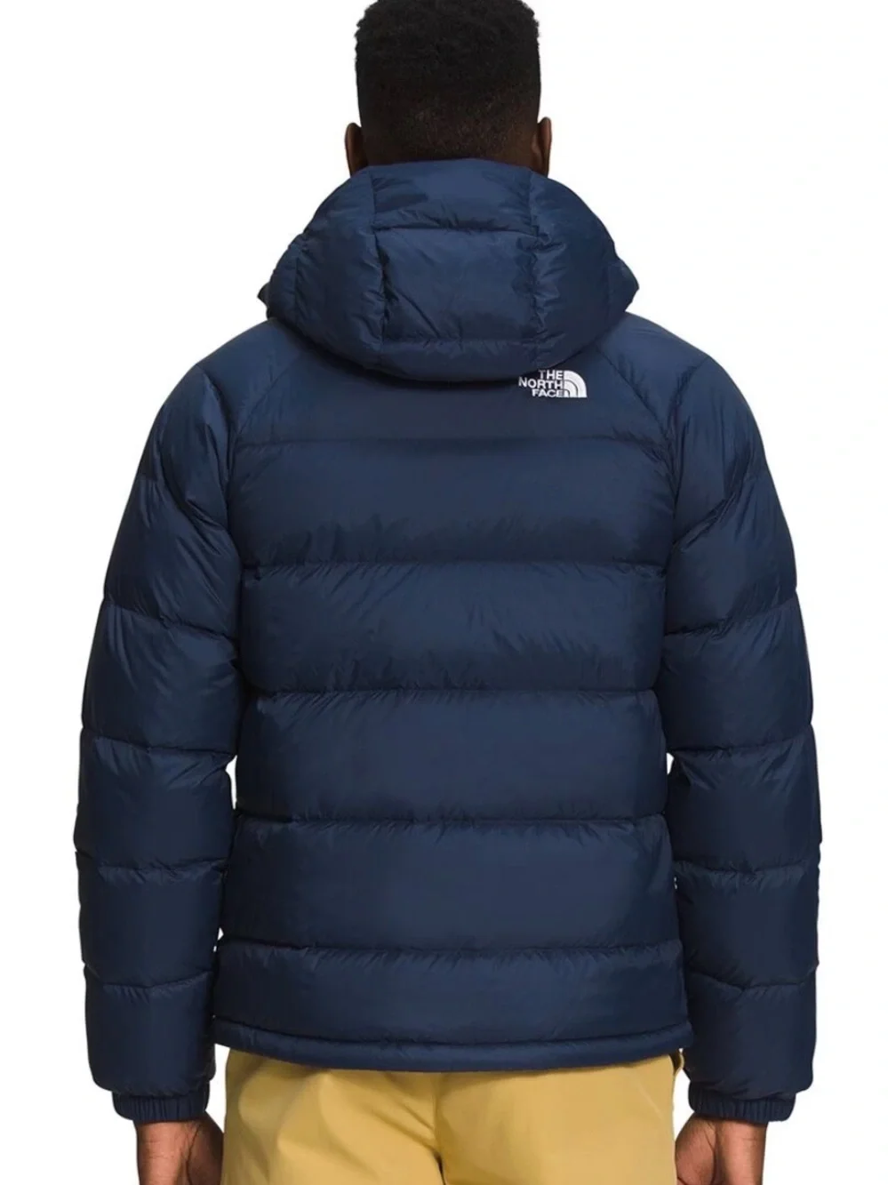 The North Face Hydrenalite Down Hoodie Jacket Winter Ski Blue Men Size Large